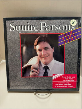 1984 Heart Warming Vinyl Record Squire Parsons His Very Best LP